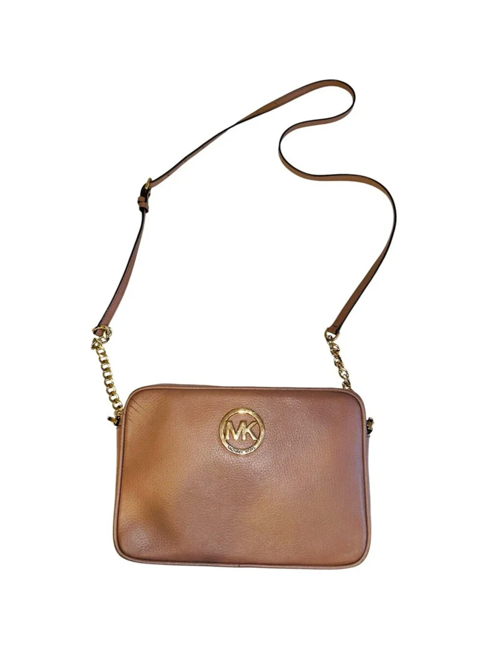 Michael Kors Pink Blush Jet Set Fulton Crossbody